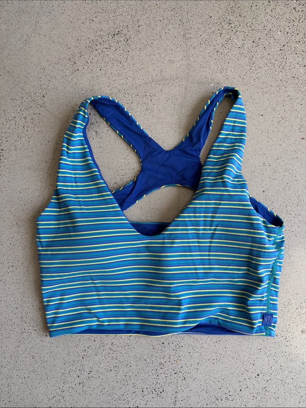 lululemon Bend This Scoop and Cross Bra S/M